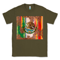 Army Green mexican flag serape Classic Tee - CTS Tumbler Store