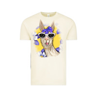 Vintage Arctic Llama With Sunglasses Vintage Tee - RanaPortraitStore