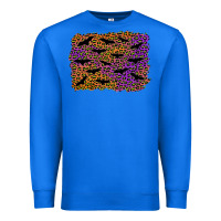 True Royal halloween leopard bat background Premium Sweatshirt - AdoDesignShop