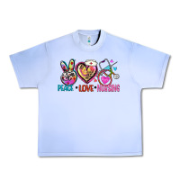 Grape Ice peace love nursing Urban Heavy Tee - Zillion Design Studio