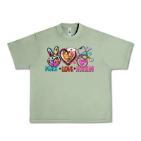 Oil Green peace love nursing Urban Heavy Tee - Zillion Design Studio