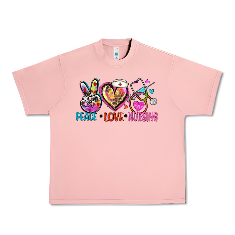 Peace Love Nursing Urban Heavy Tee by Zillion Design Studio | Teevron