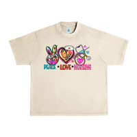 Sandshell peace love nursing Urban Heavy Tee - Zillion Design Studio