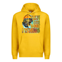 Lemon youre lucky im here i could have gone fishing Premium Hoodie - NancyCooperArtShop