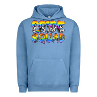 Pigment Pebble Blue Western LGBTQ+ Pride Squad Urban Hoodie - BundleAndBundleShop