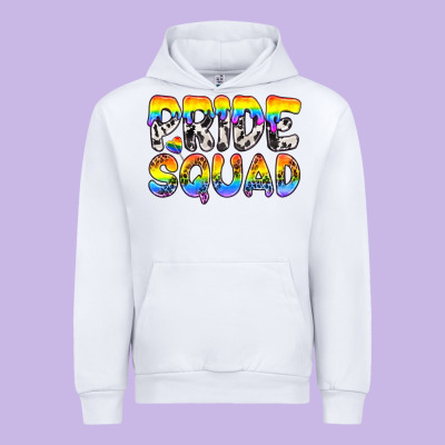 Western Lgbtq+ Pride Squad Urban Hoodie Designed By Bundleandbundleshop