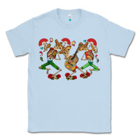 Dusty Blue mexican skeletons Classic Tee - CTS Tumbler Store