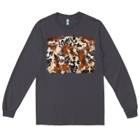 Smoke cowhide background Long Sleeve Tee - Zillion Design Studio