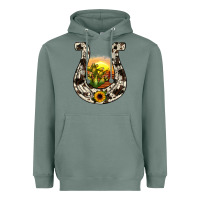 Sage horseshoe sunset Heavyweight Hoodie - JahusDesignShop