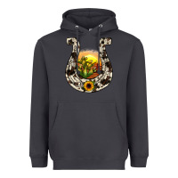 Smoke horseshoe sunset Heavyweight Hoodie - JahusDesignShop