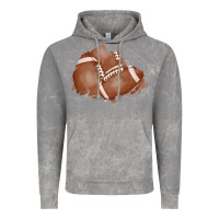 Cloud Rock football patch Vintage Hoodie - AdoDesignShop