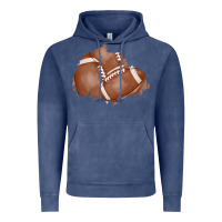 Football Patch Vintage Hoodie | Teevron