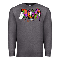 Charcoal Heather halloween boo Premium Sweatshirt - AdoDesignShop