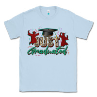 Dusty Blue just graduated Classic Tee - Zillion Design Studio
