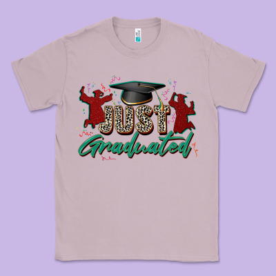 Just Graduated Classic Tee Designed By Zillion Design Studio