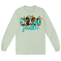 Matcha cow junkie Long Sleeve Tee - Zillion Design Studio
