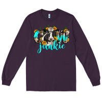 Plum cow junkie Long Sleeve Tee - Zillion Design Studio