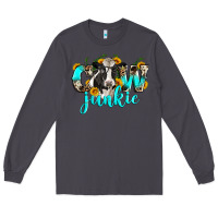 Smoke cow junkie Long Sleeve Tee - Zillion Design Studio