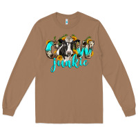 Toasted Coconut cow junkie Long Sleeve Tee - Zillion Design Studio