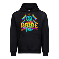 Foreset Green LGBTQ+ Pride Tribe Urban Hoodie - BundleAndBundleShop