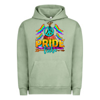 Pigment Oil Green LGBTQ+ Pride Tribe Urban Hoodie - BundleAndBundleShop