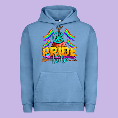 Lgbtq+ Pride Tribe Urban Hoodie Designed By Bundleandbundleshop