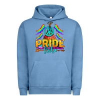 Pigment Pebble Blue LGBTQ+ Pride Tribe Urban Hoodie - BundleAndBundleShop