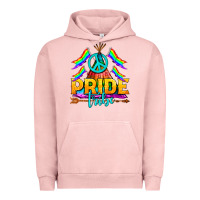 Pigment Salmon LGBTQ+ Pride Tribe Urban Hoodie - BundleAndBundleShop