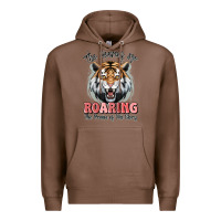Chestnut the heavens are roaring tiger Premium Hoodie - MaliasSmallBusiness
