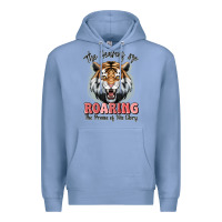 Colony Blue the heavens are roaring tiger Premium Hoodie - MaliasSmallBusiness