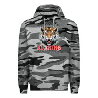 Slate Camo the heavens are roaring tiger Premium Hoodie - MaliasSmallBusiness