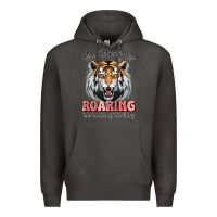 Smoke the heavens are roaring tiger Premium Hoodie - MaliasSmallBusiness