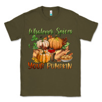 Army Green whatever spices your pumpkin Classic Tee - BundleAndBundleShop