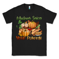 Black whatever spices your pumpkin Classic Tee - BundleAndBundleShop