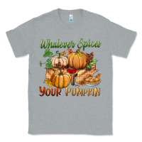 Heather Grey whatever spices your pumpkin Classic Tee - BundleAndBundleShop