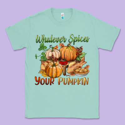 Whatever Spices Your Pumpkin Classic Tee Designed By Bundleandbundleshop