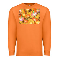 Carrot fall pumpkin background Premium Sweatshirt - AdoDesignShop