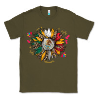 Army Green mexican sunflower Classic Tee - CTS Tumbler Store