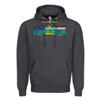 Smoke fishing dad  libbey glass Zipper Hoodie - HRA Design Shop