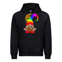 Lgbtq+ Pride Gnome With Donut Urban Hoodie | Teevron