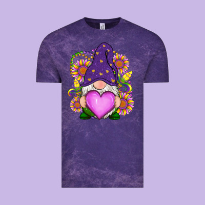 Vintage Tee Mardi Gras gnome