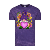 Cloud Purple Mardi Gras gnome Vintage Tee - RanaPortraitStore