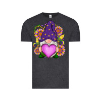 Vintage Black Mardi Gras gnome Vintage Tee - RanaPortraitStore
