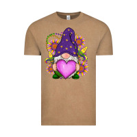 Vintage Coffee Mardi Gras gnome Vintage Tee - RanaPortraitStore