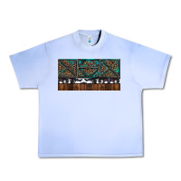Grape Ice Rusty Sunflowers with Cowhide and Turquoise Urban Heavy Tee - RanaPortraitStore