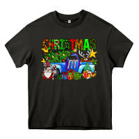 Asphalt christmas truck Heavy Core Tee - SublimationCraftShop