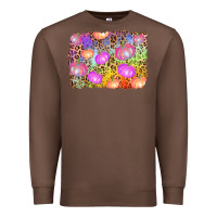 Chestnut colourful pumpkin background Premium Sweatshirt - AdoDesignShop