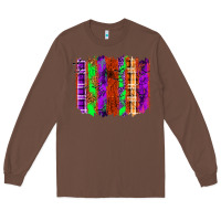 Chestnut Halloween Brushstrokes Long Sleeve Tee - texasbilliewilder