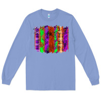 Colony Blue Halloween Brushstrokes Long Sleeve Tee - texasbilliewilder