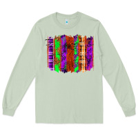 Matcha Halloween Brushstrokes Long Sleeve Tee - texasbilliewilder